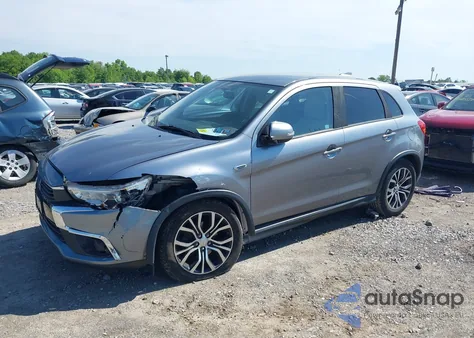 2017 Mitsubishi Outlander Sport 2.0 Es из США, поврежденный, VIN JA4AR3AU3HZ000427